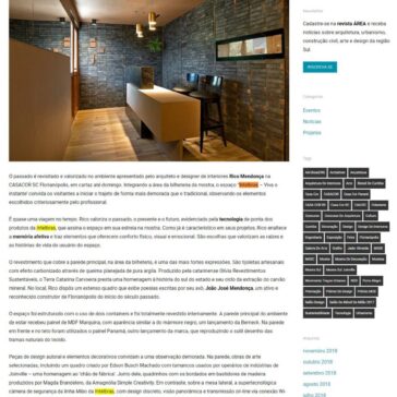 O ‘ontem, o hoje e o amanhã’ em destaque no espaço de Rico Mendonça na CASACOR – Revista Area