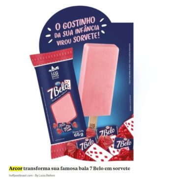 Arcor transforma sua famosa bala 7 Belo em sorvete – Flipboard