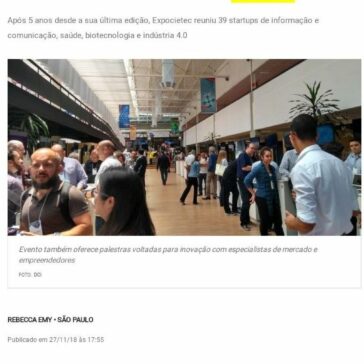 Cenário é promissor para o empreendedorismo de inovação no País, avalia diretor-executivo do Cietec – DCI (On-line)