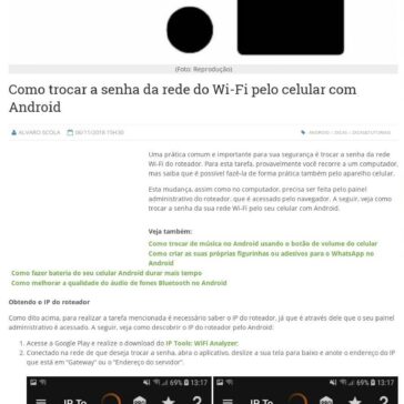 Como trocar a senha da rede do Wi-Fi pelo celular com Android – Olhar Digital