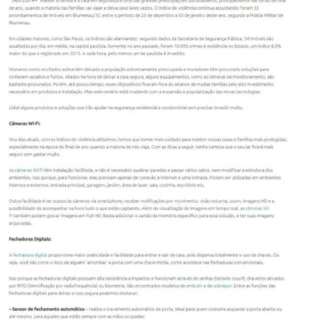 Aumento no número de furtos a residências no período de férias preocupa população- Comunique-se