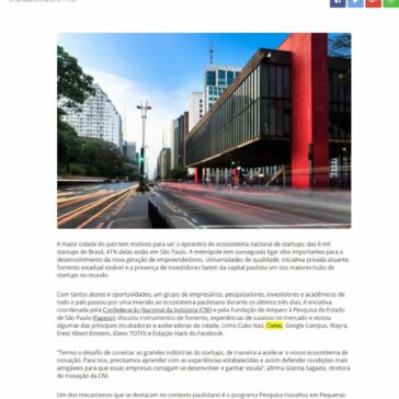 São Paulo mostra por que tem a cena de startups mais relevante do país- CACB