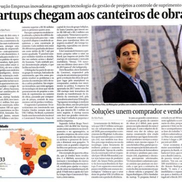Startups chegam aos canteiros de obras/ Soluções unem comprador… -Valor Econômico