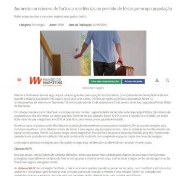 Aumento no número de furtos a residências no período de férias preocupa população- Mundo do Marketing