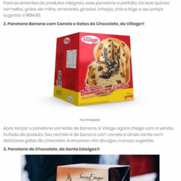 Confira as novidades irresistíveis de panetones para o Natal 2018 – Guia da Cozinha