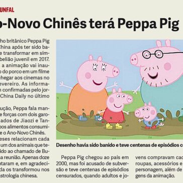 PEPPA PIG DE VOLTA À CHINA – Estado de Minas