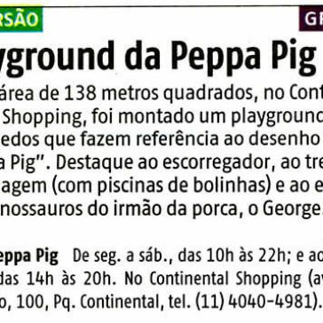 Playground da Peppa Pig – Agora São Paulo