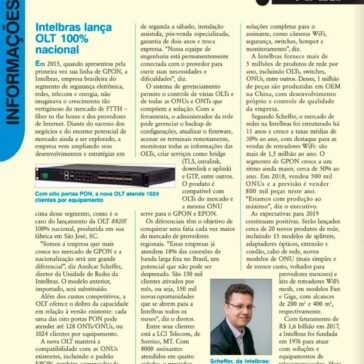 Intelbras lança OLT 100% nacional- RTI