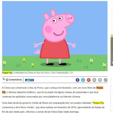 China celebra o Ano do Porco com filme de Peppa Pig – Correio do Povo (On-line)