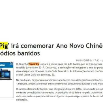 ‘Peppa Pig’ irá comemorar Ano Novo Chinês após ter episódios banidos – Tribuna do Interior