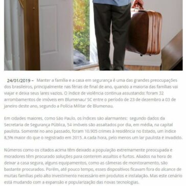 Aumento no número de furtos a residências no período de férias preocupa população- Barra Up