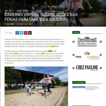 CADERNO VIRTUAL SUGERE AÇÕES NAS FÉRIAS PARA UMA VIDA SAUDÁVEL – Atibaia Connection