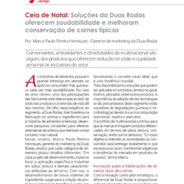 Ceia de Natal: Soluções da Duas Rodas oferecem saudabilidade e melhoram conservação de carnes típicas – Mais Carne