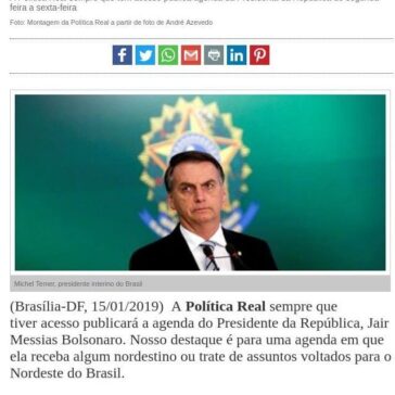 Agenda do Presidente da República do Brasil; Bolsonaro tem dia de trabalho intenso no Planalto e recebe ator no final da tarde- Política Real