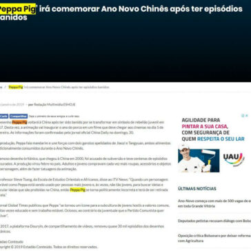 “Peppa Pig” irá comemorar Ano Novo Chinês após ter episódios banidos – ES Hoje