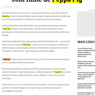 China celebra o Ano do Porco com filme de Peppa Pig –  GaúchaZH