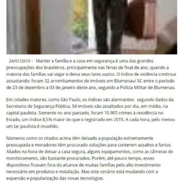 Aumento no número de furtos a residências no período de férias preocupa população -Gazeta Brasilia