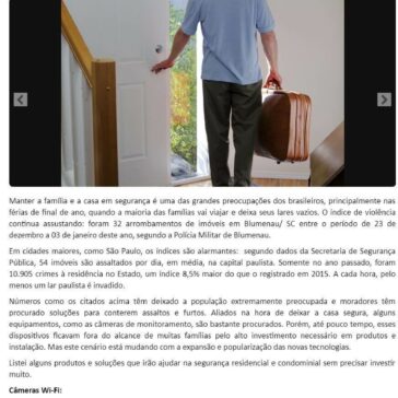 Aumento no número de furtos a residências no período de férias preocupa população -Casa de Notícias