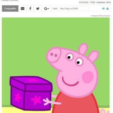 ‘Peppa Pig’ irá comemorar Ano Novo Chinês após ter episódios banidos – Hoje em Dia (On-line)