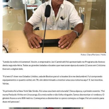 Nos embalos de Jaci Carminatti no Avesso- 4oito