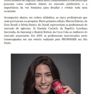 Mercado aponta as profissionais que mais se destacaram em 2018 – Propmark