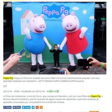 China celebra o Ano do Porco com filme de Peppa Pig – The World News