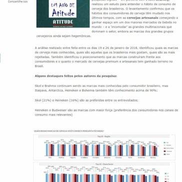 Um estudo sobre o consumo de cerveja no Brasil – Atitude Tocantins