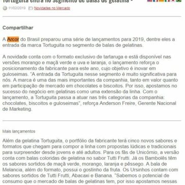 Tortuguita entra no segmento de balas de gelatina – Rede Press