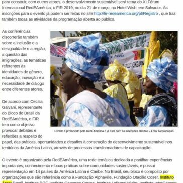 Fórum internacional em Salvador vai discutir diversidade e comunidades sustentáveis – Gazeta do Pantanal