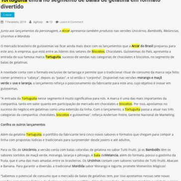Tortuguita entra no segmento de balas de gelatina em formato divertido – Agito SP