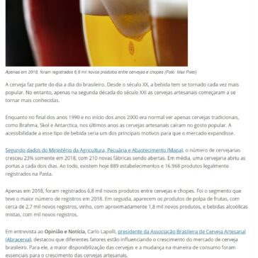 O boom cervejeiro no Brasil – Opinião e Notícia