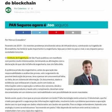 Vale e Brumadinho: prisão, sistemas e uso do blockchain – Revista Cobertura