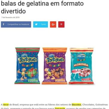 Tortuguita entra no segmento de balas de gelatina em formato divertido – Grandes Nomes da Propaganda
