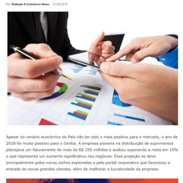 Gimba registra aumento de 10% no faturamento em 2018- E-commerce News
