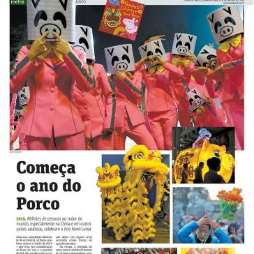 Começa o ano do Porco – Metro Grande Vitória