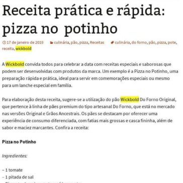 Receita prática e rápida: pizza no potinho – Ederepente50