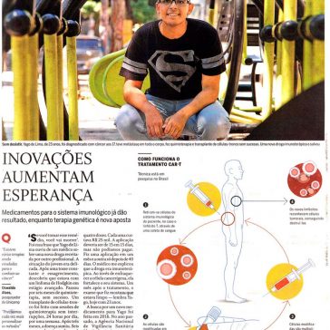 INOVAÇÕES AUMENTAM ESPERANÇA MUDANÇA DE PARADIGMA- O Globo