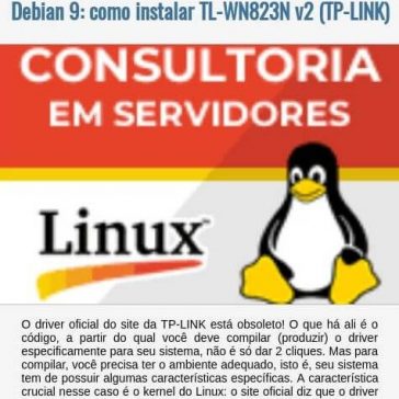 Debian 9: como instalar TL-WN823N v2 (TP-LINK) -EexpoNews