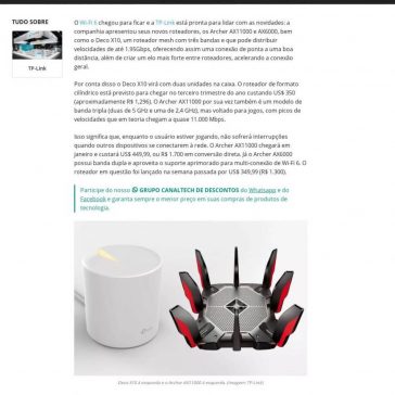 CES 2019 | TP-Link revela novos roteadores com suporte a Wi-Fi 6- Canal Tech