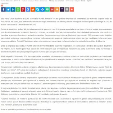 Café da Manhã com CEOs debate o papel dos homens na promoção da equidade de gênero – SEGS