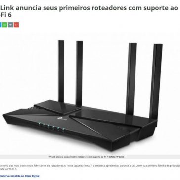 TP-Link anuncia seus primeiros roteadores com suporte ao Wi-Fi 6 -Click Sergipe