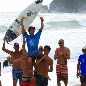 Gimba investe no esporte brasileiro e patrocina surfista do Instituto Medina