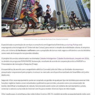 STARTUP USA INTERNET DAS COISAS PARA MONITORAR CICLOVIAS- Negócios Disruptivos