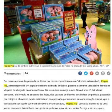 Peppa Pig vai de símbolo subversivo à superestrela no Ano do Porco na China – Correio do Povo (On-line)
