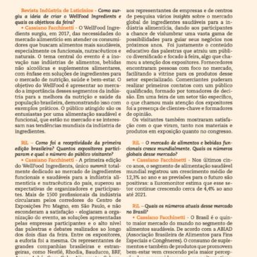 WellFood Ingredients Summit Evento exclusivo para produtos saudáveis e funcionais – Indústria de Laticínios