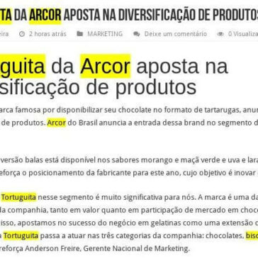 Tortuguita da Arcor aposta na diversificação de produtos – Pontos de Contato
