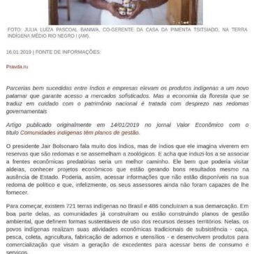 Economia indígena não é ingresso de zoológico – Maranauta