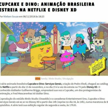 CUPCAKE E DINO: ANIMAÇÃO BRASILEIRA ESTREIA NA NETFLIX E DISNEY XD ANMTV
