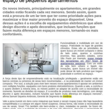 Como utilizar a tecnologia para otimizar o espaço de pequenos apartamentos- Gazeta de Votorantim