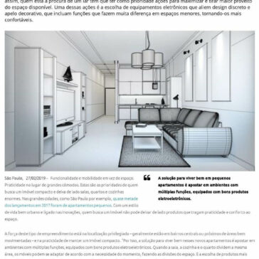 Como utilizar a tecnologia para otimizar o espaço de pequenos apartamentos- Comunique-se